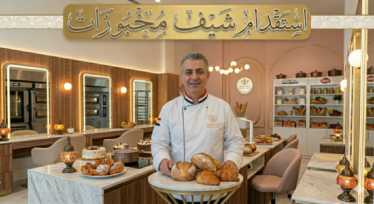 استقدام شيف مخبوزات