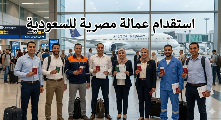 إستقدام عماله مصريه للسعودية